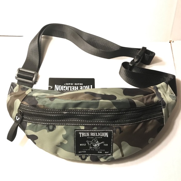 True Religion Other - True Religion Esox Fanny Pack Camo